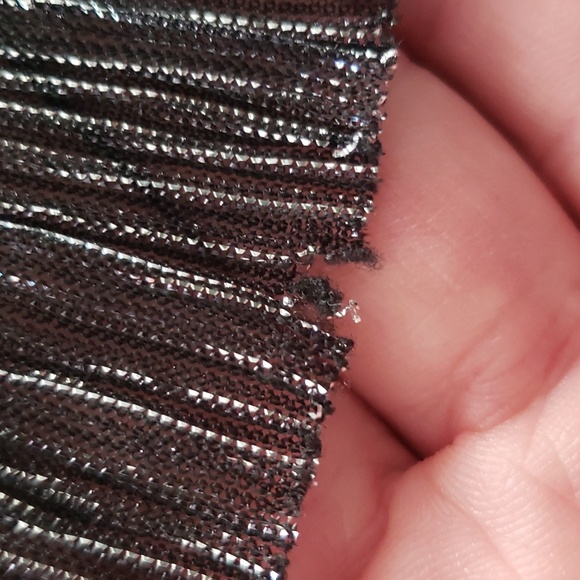 IZ Byer Girl Metallic Tired Skirt - Picture 8 of 8